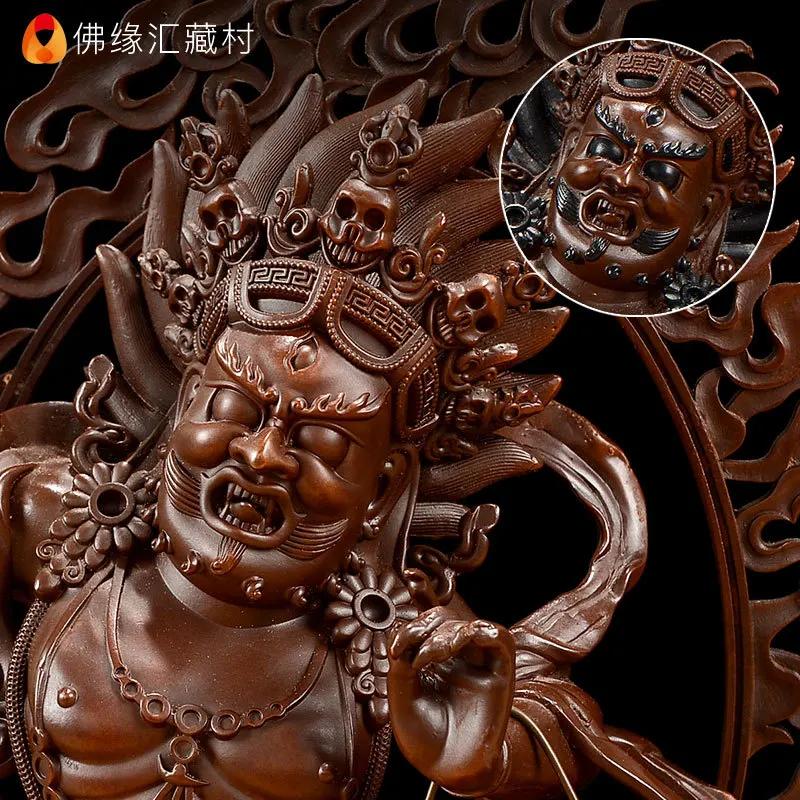 Taiwan Bronze Antique Diamond Hand Buddha - Carved Tibetan Secret Sect Bodhisattva, Ideal Worship Ornament