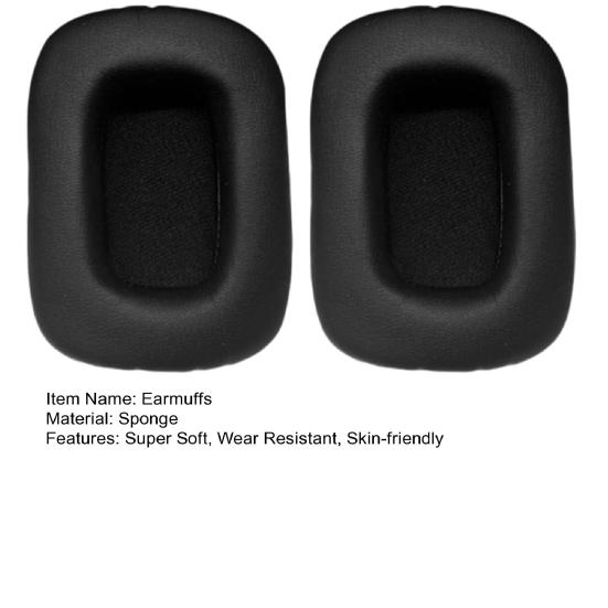 1 пара наушников, амбушюры, износостойкая шумоизоляция, прямоугольный дизайн, идеальная посадка, чехлы для наушников, замена