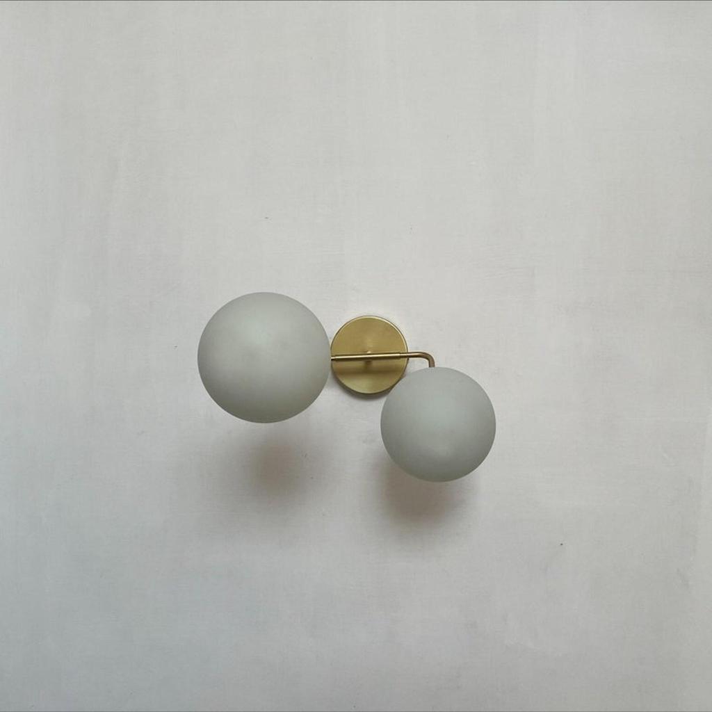 Декоративный настенный светильник бра 2 Globe Modern Wall Sconce Shade lamp Mid Century Wall Light Fixture Light for Home Décor