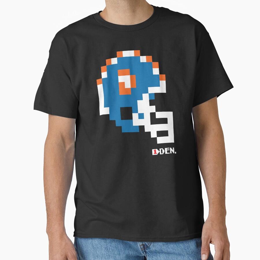Broncos 90s Tecmo Bowl Helmet Classic T-Shirt