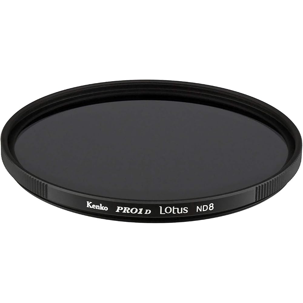 Kenko PRO1D Lotus ND8 37mm Нейтрально-серый фильтр для контроля света, Водо- и маслоотталкивающее покрытие, Снижение света на 3 ступени (827321)