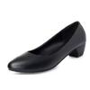 Sapatos Femininas Women Classic Round Toe Office Career Work High Heel Shoes Lady Cool Comfort Party Daily Shoes Ba423