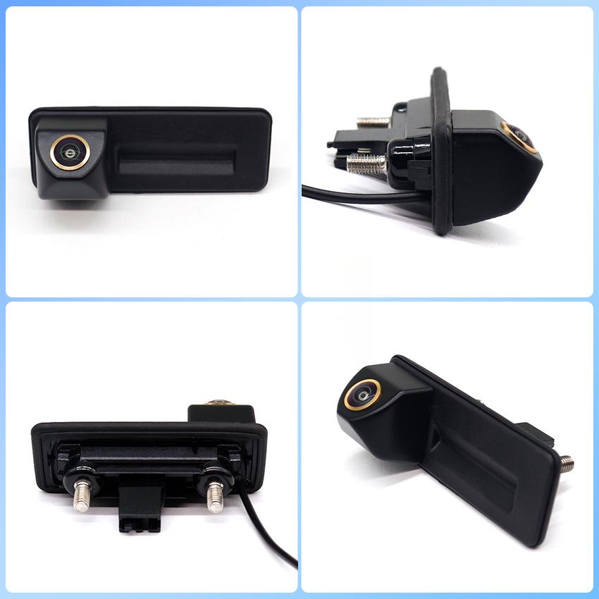 CCD Full HD Car Trunk Handle Camera For Skoda Rapid Sedan 2011 2012 2013 2014 2015 Rear View Camera Parking Camera Backup Camera