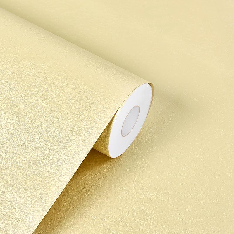 Self-Adhesive Waterproof Linen Texture Wallpaper for Bedroom and Living Room