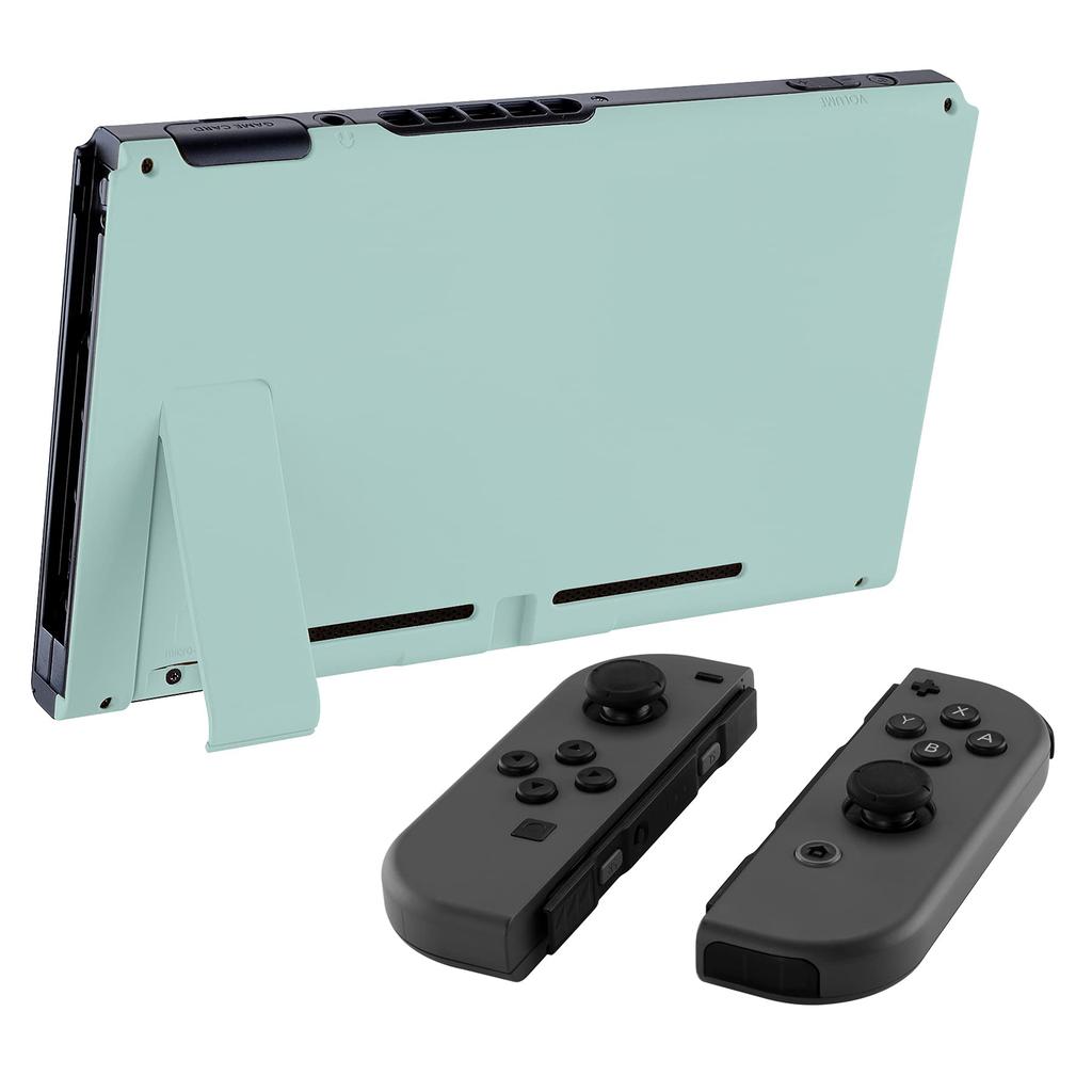 DIY Rear Housing Shell Compatible with eXtremeRate Switch Console with Kickstand Shell Not Included - Joy-Con [Light Cyan]