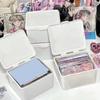 Korean Transparent Storage Box Blind Box Card Pocard Storage Box Organizer