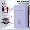 Чехол из кожи с милым котом для Samsung Galaxy S25 Plus S24 S23 Ultra с блокировкой RFID, подставкой, чехлом-кошелеком и слотами для карт, чехлом-кобурой для Galaxy A16 A06 A55 M35 M55