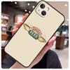 Central Perk Friends Case For iPhone 15 Pro Max 14 13 12 11 16 17 Pro Max mini 15 16 Plus 16e 17 Air Phone Cover