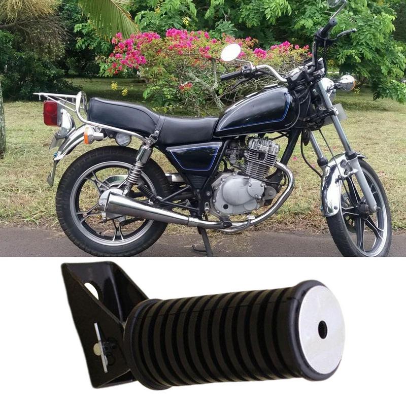 Мотоциклетные педали для Qianjiang QJ125 GN125 GT125 Suzuki King GS125 Универсальные M8 Фиксирующие подставки для ног Peg Pedals Racing Rearset