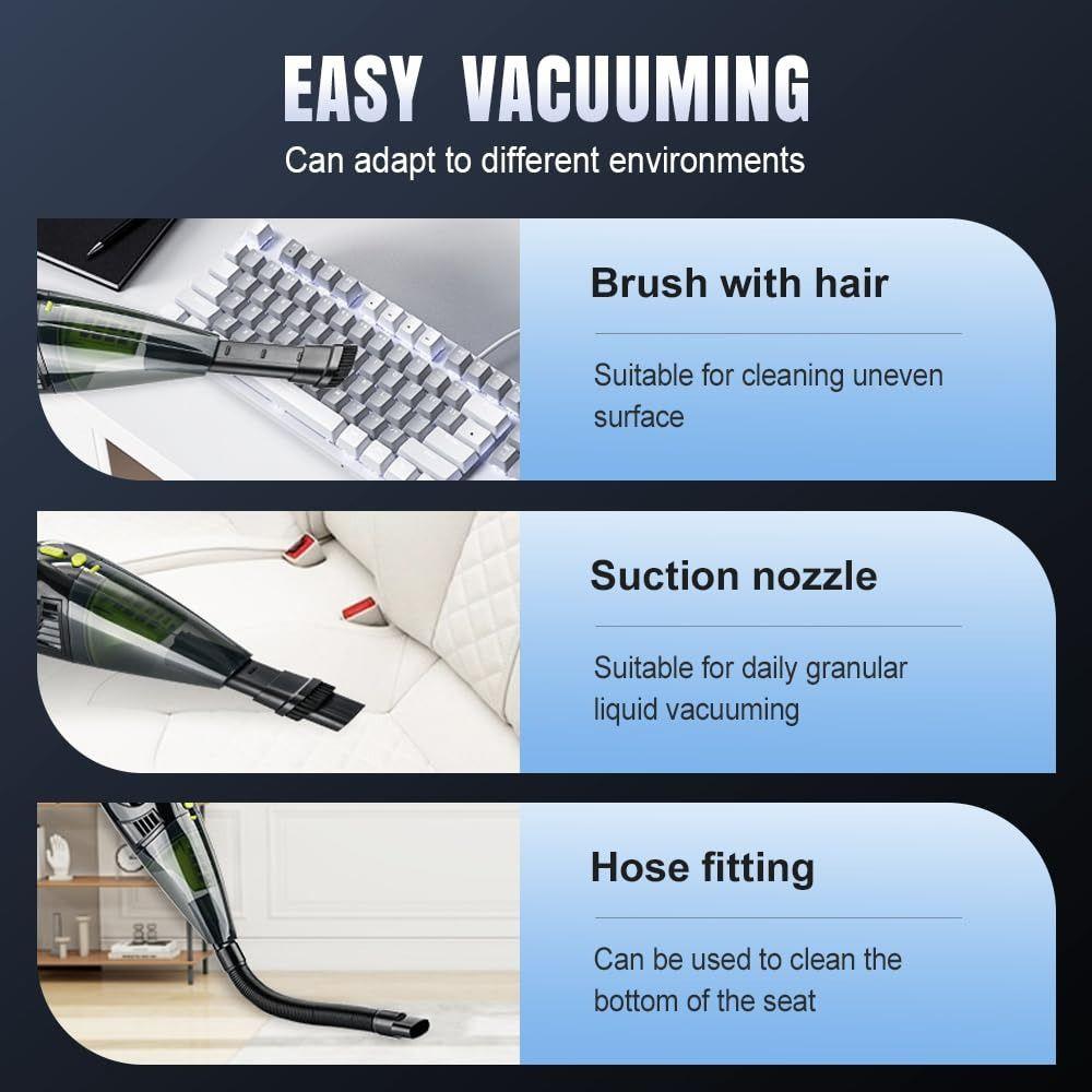 Wireless Handheld Vacuum Wet and Dry Dust Catcher New Car Vacuum Cleaner for Car Home
