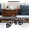 Fashion Metal Motorcycle Art Eye-catching Water-resistant Delicate