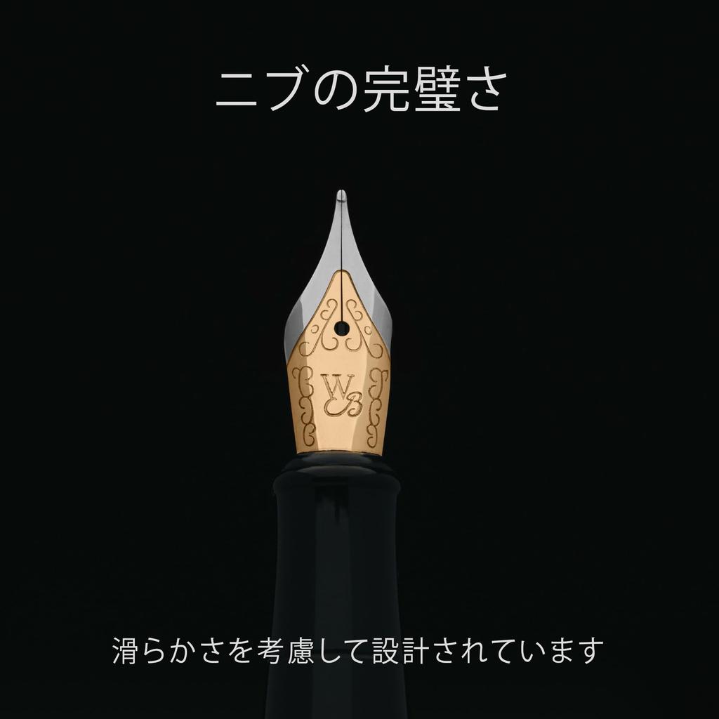 Wordsworth Black Fountain Pen 18K Glided Medium Includes 24 Pack Ink Ink Refill Converter Gift Gold Perfect for Men Women & Set, Nib, Cartridges, &