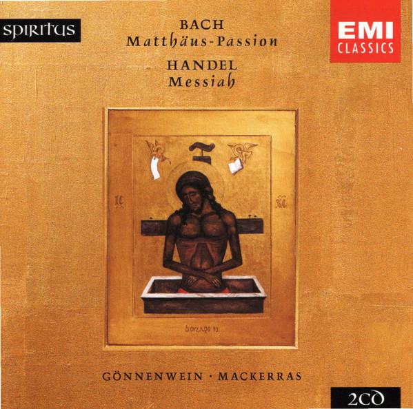CD GONNENWEIN; МАККЕРРАС - Бах;Страсти по Матфею 72435685125 EMI Classics 1996 Европа Классика Б/У
