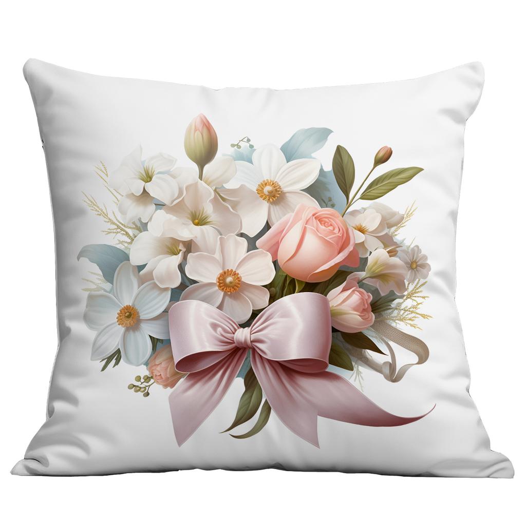 New Easter Pillowcase Country Cartoon Rabbit Easter Egg Pillowcase Sofa Cushion Pillowcase