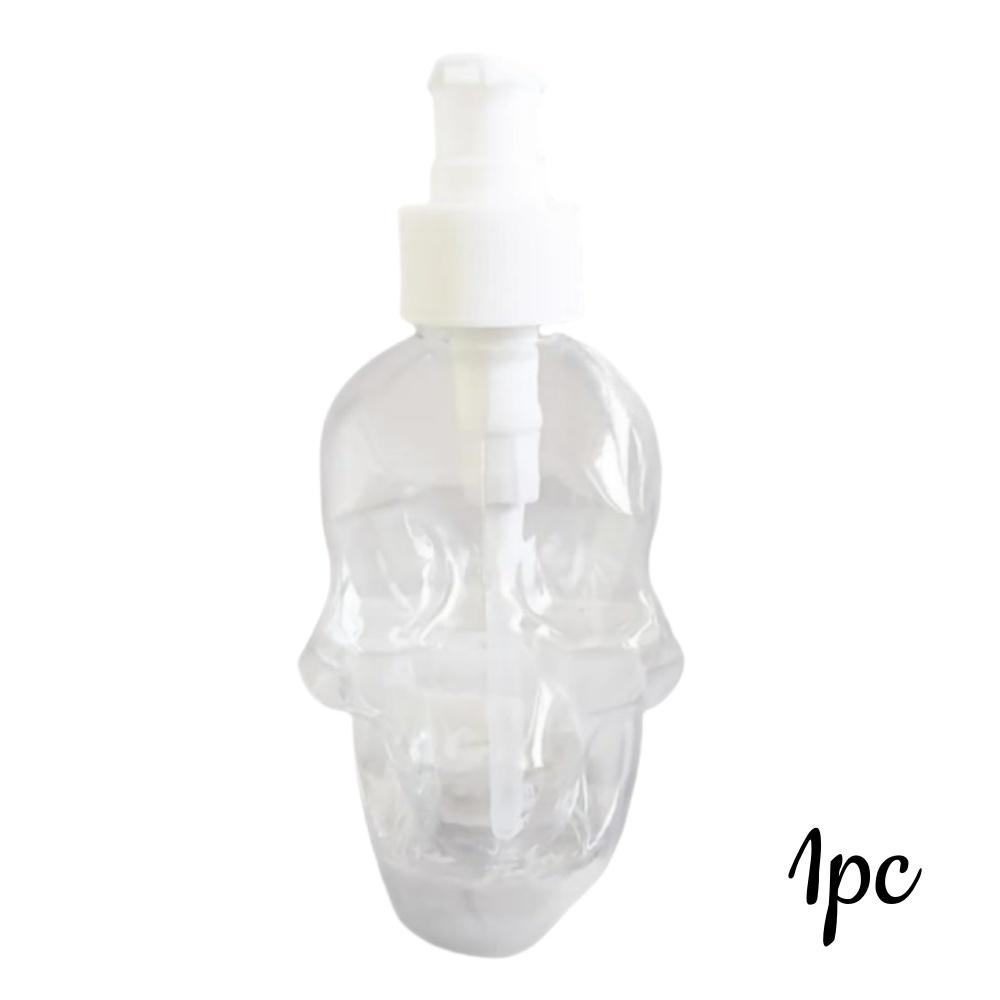 1/3 шт. Дозатор для лосьона в форме черепа, многоразовая бутылка с помпой для шампуня, увлажняющего крема, жидкого мыла, для хранения, для дома, ванной комнаты, праздничного декора