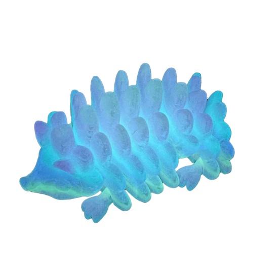 3D-печатная фигурка ежа с подвижными суставами, имитация ежа, игрушка-антистресс, фиджет-игрушка, украшение для дома, офиса, рабочего стола
