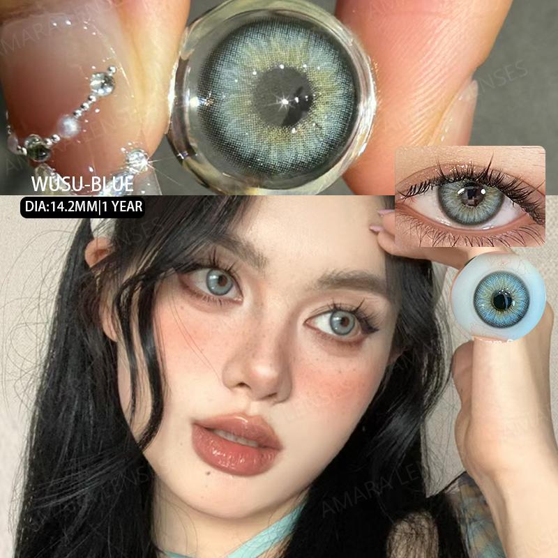 Eyeshare 2 шт./пара цветных контактных линз для глаз, цветные линзы для глаз, НОРВЕГИЯ, контактные линзы, красивая косметика для учеников, ежегодно