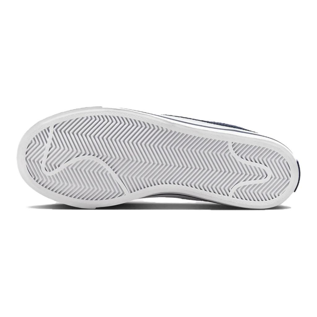 Nike Кроссовки Court Legacy GS White Midnight Navy для детей DA5380-125