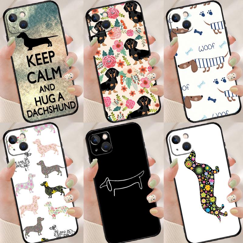 Ударопрочный чехол для телефона с изображением колбасы, собаки, таксы и цитат для iPhone 12, 13, Mini, 11, 14, Pro Max, XS, XR, X, 7, 8, Plus, SE 2020, задняя крышка