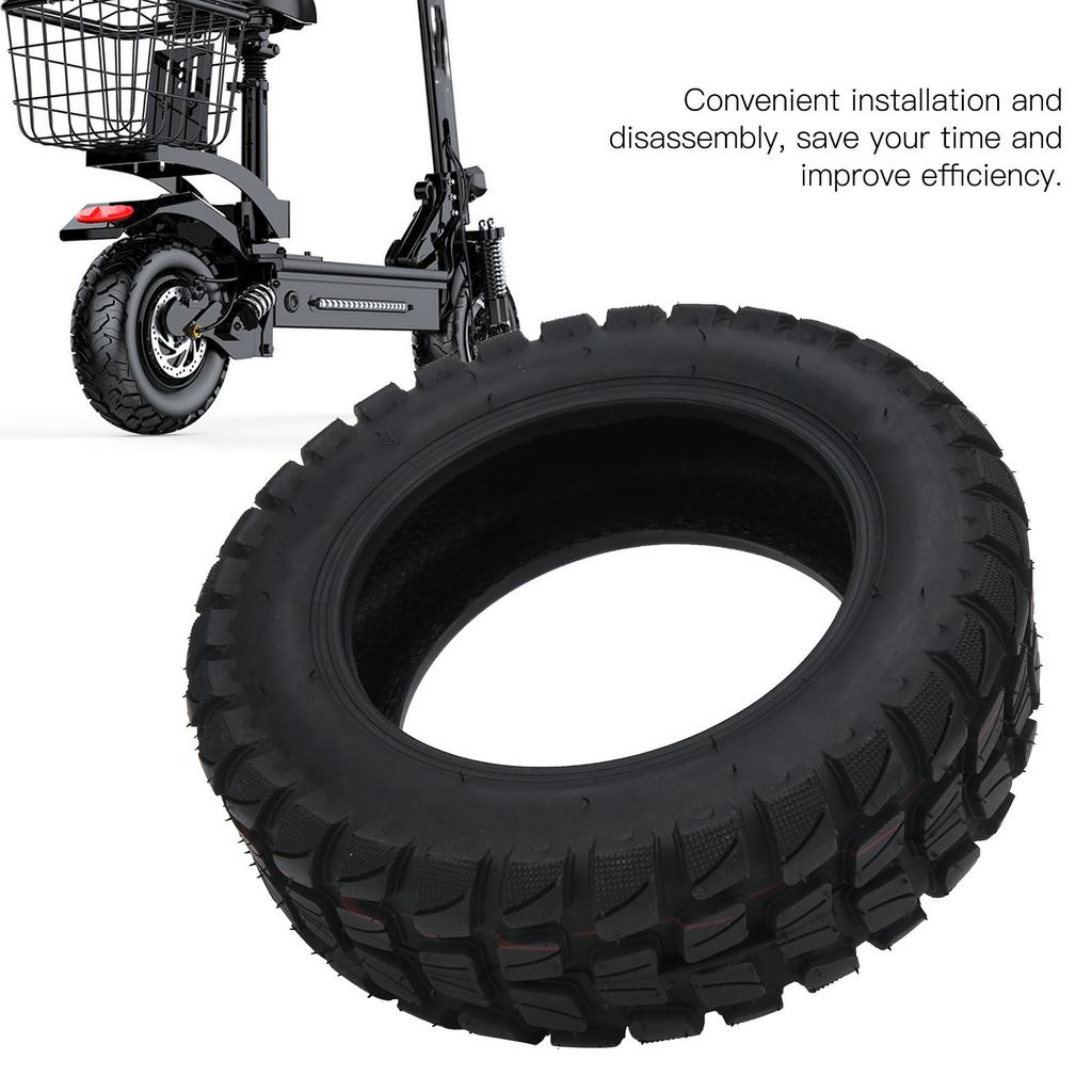 10-дюймовая бескамерная шина 90/65?6.5 Износ вакуумного колеса?Устойчивая Утолщенная Шина для Электросамоката