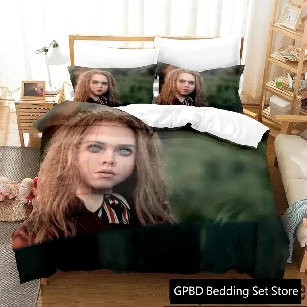 3D Print M3GAN Movie Comfortable Duvet Quilt Cover Pillowcase Bedding Set Children Bedroom Decoration Home Textile