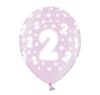 Balony Z Nadrukiem 2 Urodziny, 1 Szt.