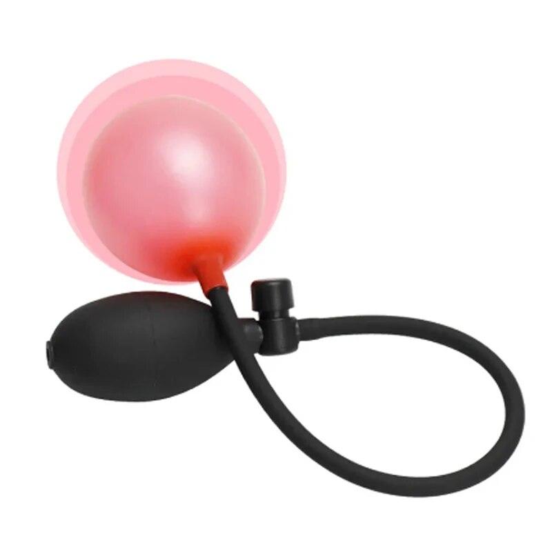 New Inflatable Anal Butt Plug Expandable Dilator Prostate Massager Easy Insert Anus Extender Buttplug Sex Toys For Man Woman Gay