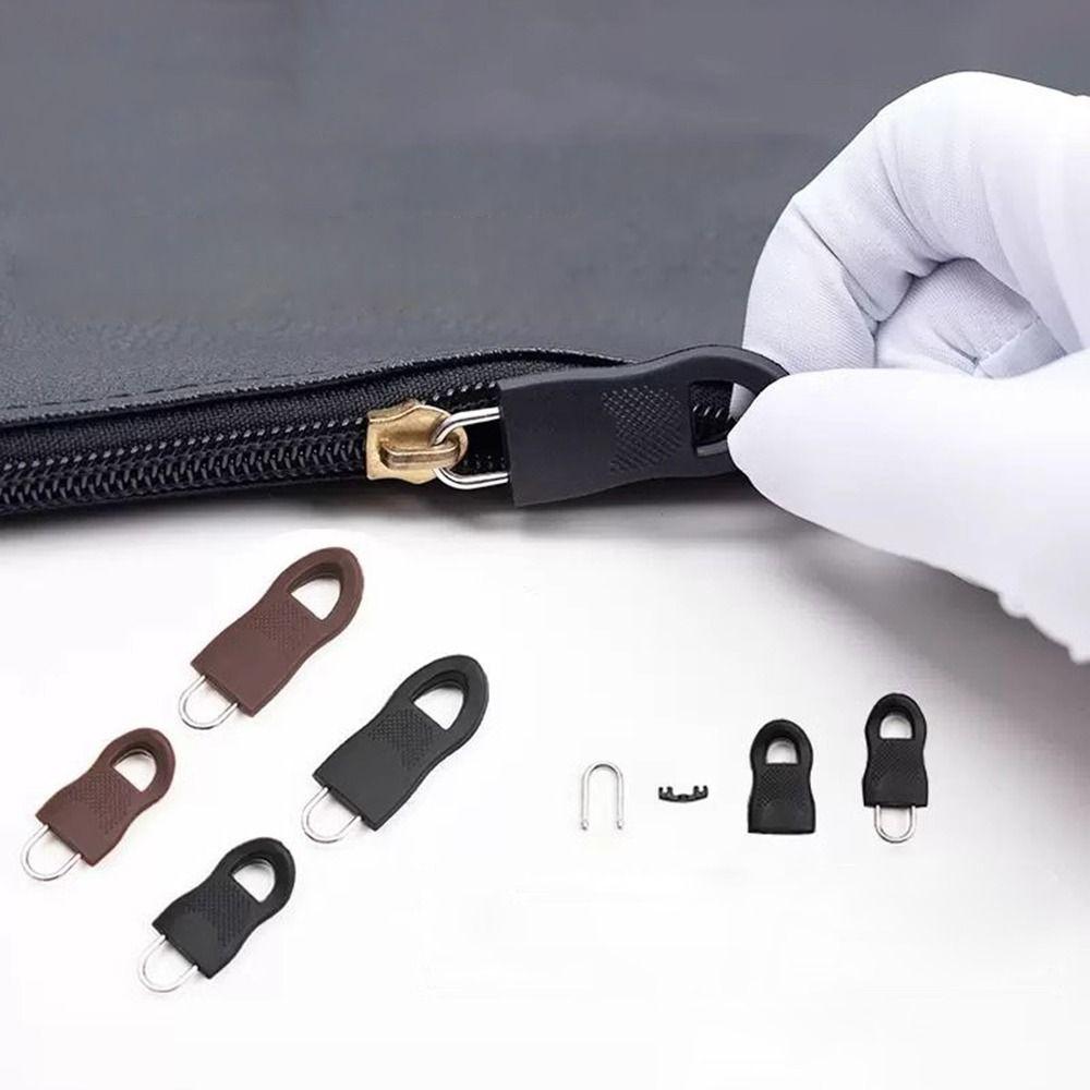 5/8Pcs Removable Detachable Zipper Puller Craft Zipper Head Repair Kits Backpack Clothes Jackets