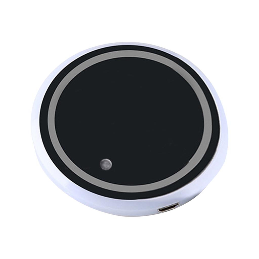 LED Cup Holder Lights Car Coasters with 7 Colors Changing Light USB Charging Car Rear Windshield Decorative Light