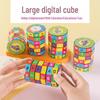 Детский обучающий математический цилиндр: Креативный арифметический кубик-головоломка для изучения сложения, вычитания, умножения и деления.