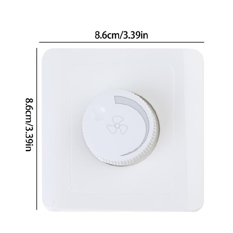 Потолочный вентилятор Скрытый монтаж Регулятор скорости Плавная регулировка Бытовой вентилятор Панель управления 86 Тип Регулятор скорости вентилятора