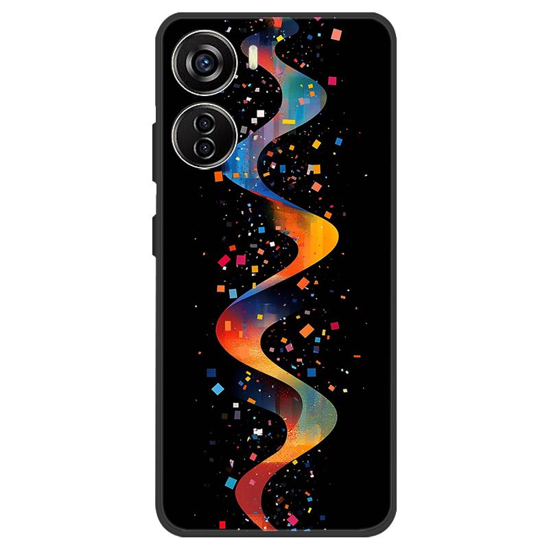 For ZTE Nubia Neo 5G Case Silicone Luxury Space Soft Bumper for ZTE Nubia Neo 5G Phone Cover TPU Funda Nubia Neo Fashion Bag