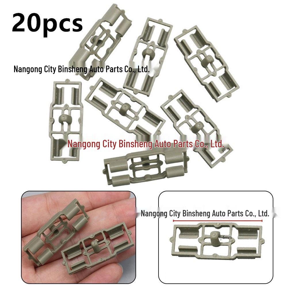 BMW X5 E53 Пластиковый зажим уплотнителя двери передний/задний Кронштейн капота (51717006757)