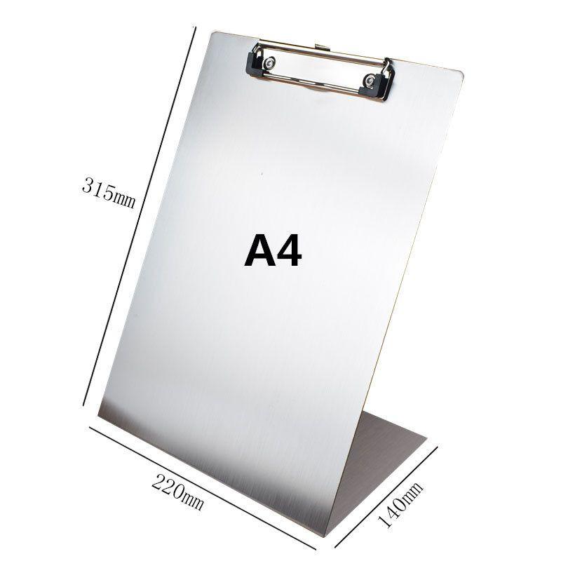 Metal Stainless Steel Ticket Clips Writing Hotel Menu