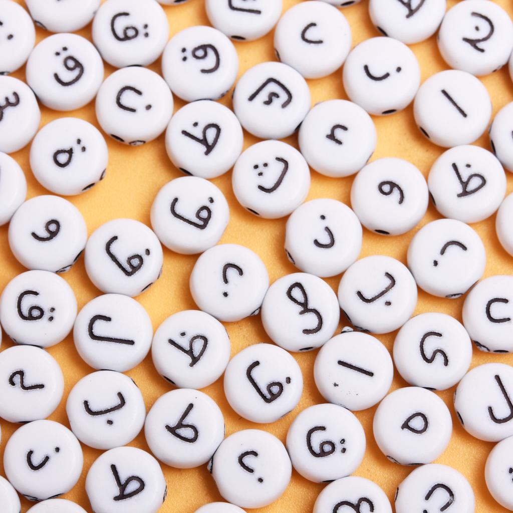 6,5 мм бусины акриловые ручной работы круглые подарки своими руками арабские модные ожерелья ювелирные изделия 50 шт аксессуары браслет