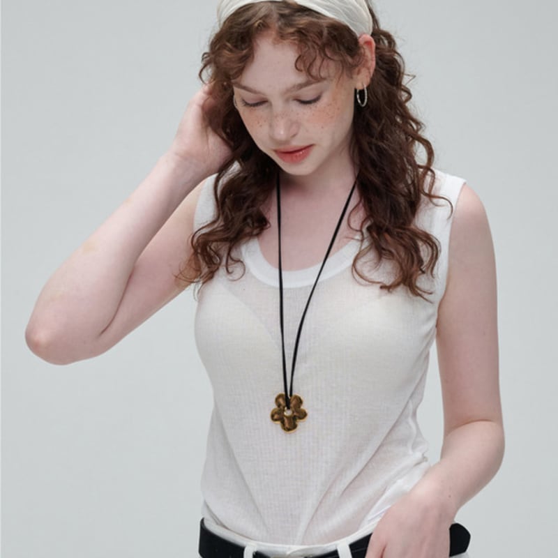 NOISCHE Драпированная шифоновая повязка для волос _ ЦВЕТ СЛОНОВОЙ КОСТИ