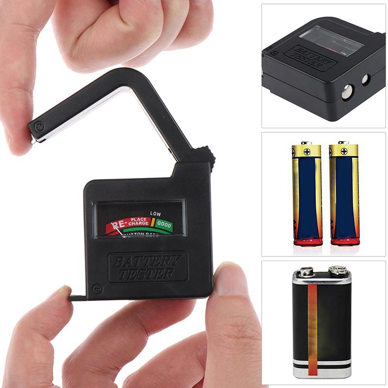 Тестер батареи Проверка емкости батареи для Aa Aaa 9V 1.5V таблеточная батарея