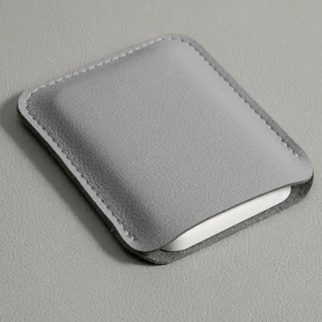 Беспроводная мышь Чехол для хранения Универсальный многоразовый кожаный защитный чехол для мыши Органайзер для аксессуаров для ноутбука