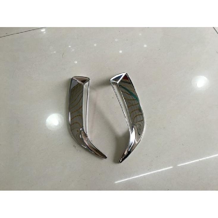 Rear Fog Light Cover Trim For 2016- Lexus RX200t RX300 RX350 RX450h Chrome