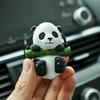 Panda Pendant Cute Toughness Cartoon Strong Resin Decorate Rearview Cute Panda Mirror Pendant