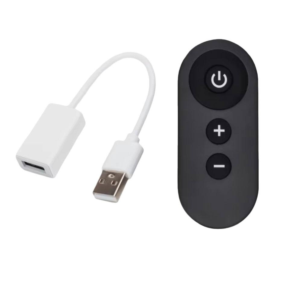 Беспроводной ВЧ-пульт дистанционного управления с USB-входом 5 В для регулировки яркости светодиодной ленты и скорости вращения вентилятора