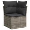 VidaXL Garden Lounge Set with Cushions 7 Pcs, Patio Sofas, Patio Furniture Set, Outdoor Furniture, Grey 3220499