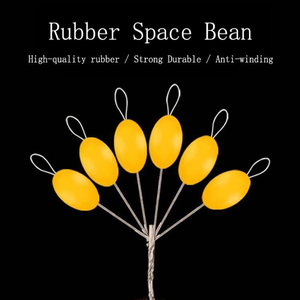 Tool Fishing Beans Luminous Space Beans Rubber Stopper Big Space Beans Big Line Stop Space Beans