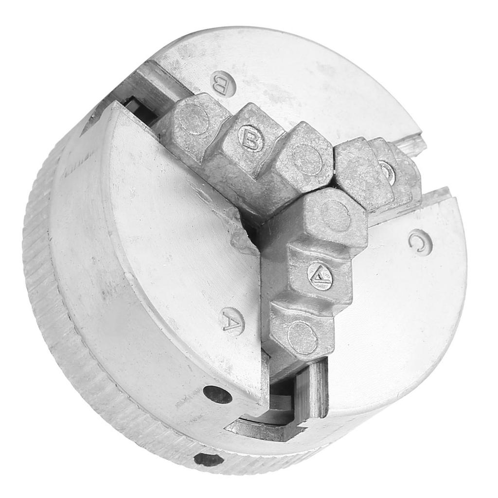 Z011 Zinc Alloy 3?Jaw Chuck Clamp Accessory for Mini Metal Lathe