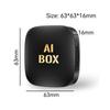3IN1 Android 13 Ai Box Проводной и беспроводной Carplay Android Auto Адаптер WiFi для Youtube Nexflit Cars Smart Ai Box Встроенный Play Stroe