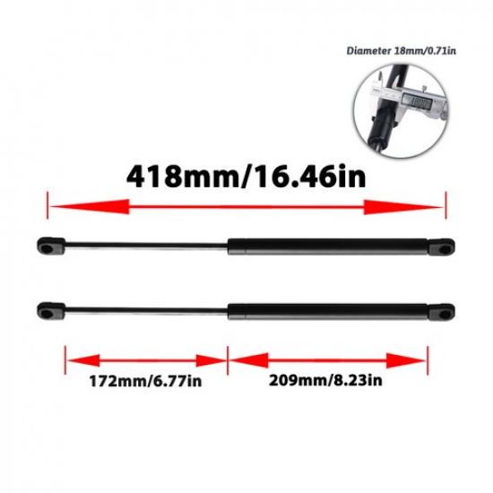 2Pcs Rear Trunk Tailgate Gas Shock Struts Lift Support For Mercedes-Benz SL