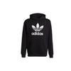 adidas Мужская черная толстовка с капюшоном Adidas Originals Trefoil H06667