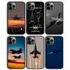 Чехол для телефона Истребитель Задняя крышка для iPhone 17 Air 16 15 14 13 11 12 Pro Max Plus Fundas Coque