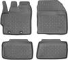 Aristar Guardliner Rubber Floor Mats + Tunnel Cover for Toyota Yaris IV HB 2020-, Yaris Cross 2021-, Mazda 2 Hybrid 2022- Black