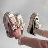 Canvas Shoes Beggar Rough Edge Thick Sole Increase 2025 Spring and Autumn New Classic Sports Comfortable Casual Board Shoes Women's Shoes